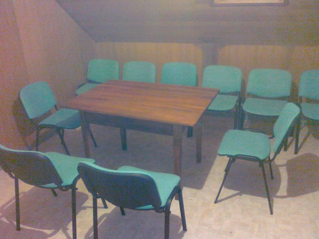 Ureditev prostorov društva